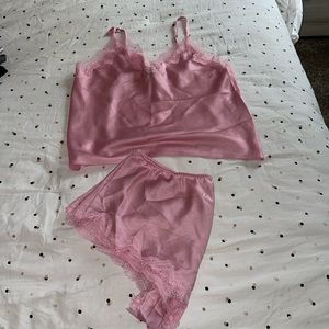 Victorias Secret Silk Pjay Set